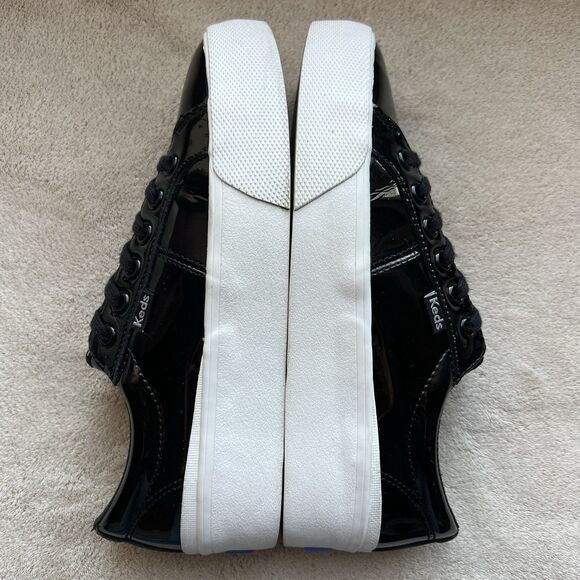 Keds Jump Kick Duo Black Patent Leather Women US 6 Casual Athleisure WH68092 - Picture 4 of 16